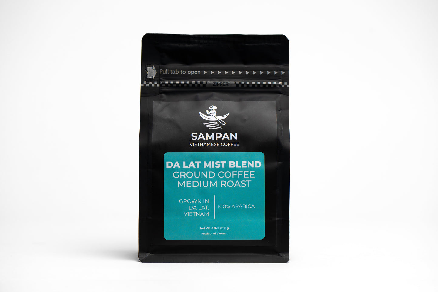Sampan Da Lat Mist Ground Coffee 250g / 8.8 oz