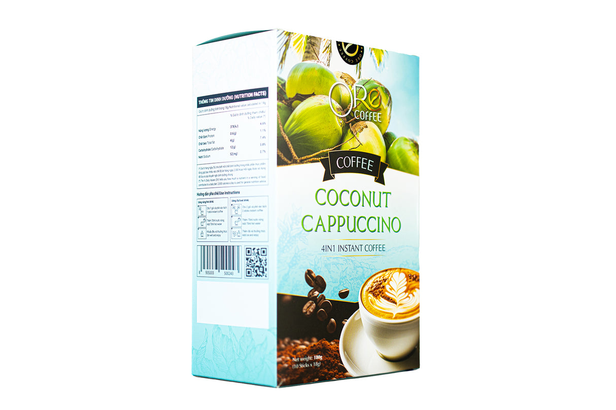 ORE COFFEE – COCONUT CAPPUCCINO