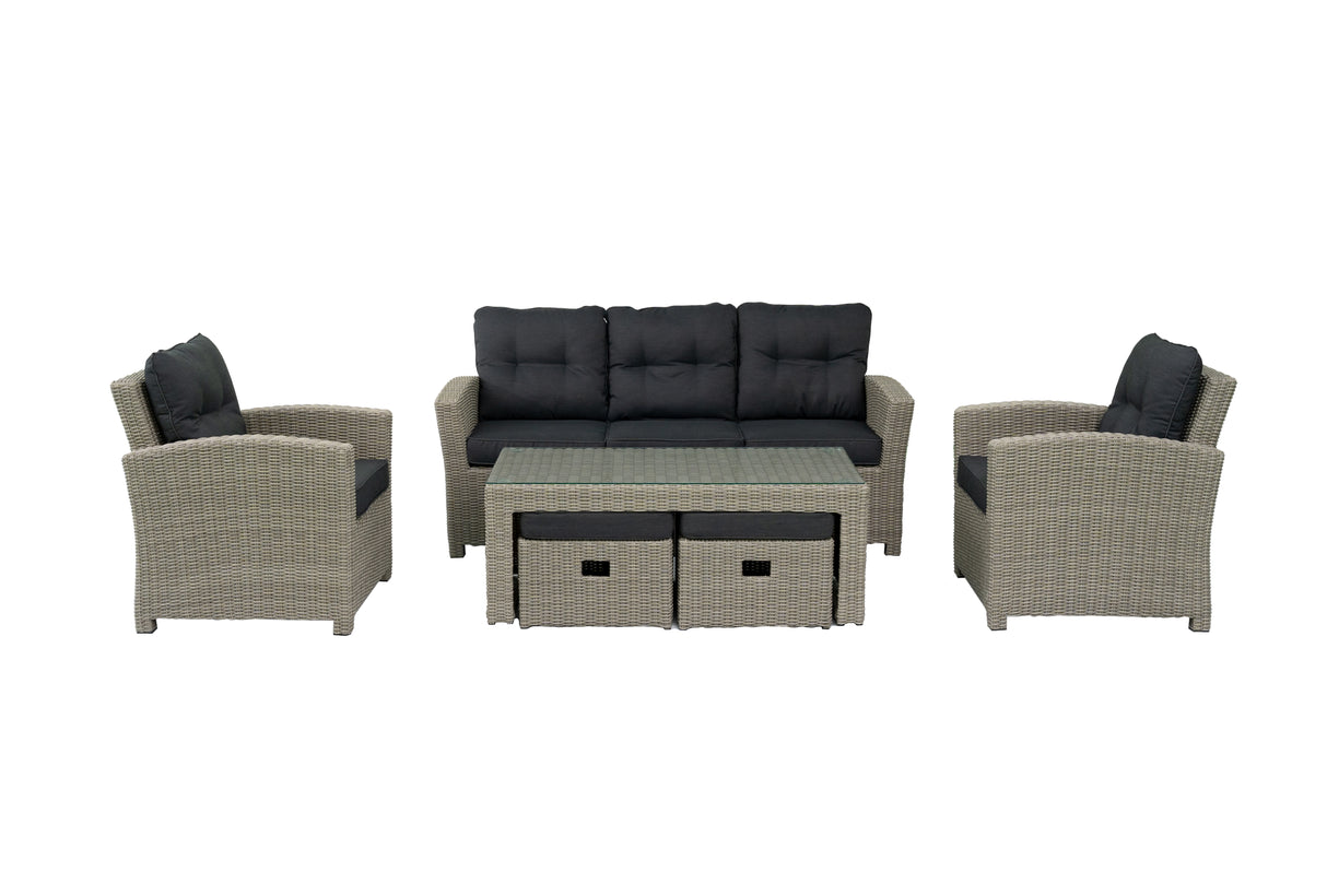 LONDON SOFA SET (6PCS)