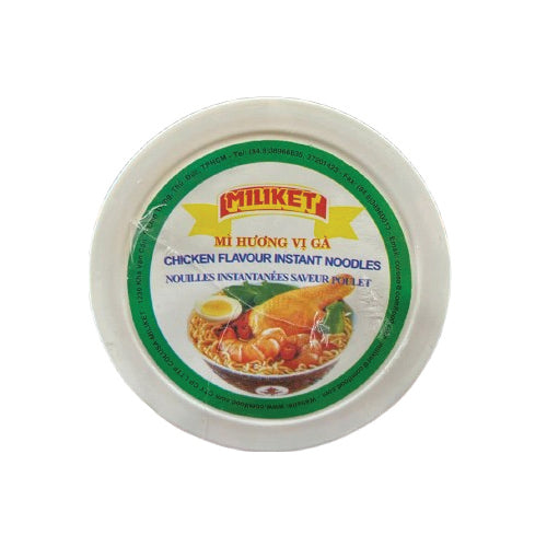 MILIKET Chicken Cup Instant Noodles (12 x 60g)