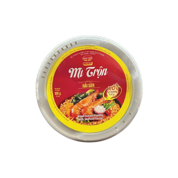 MILIKET Seafood Bowl Instant Noodles (12 x 105g)