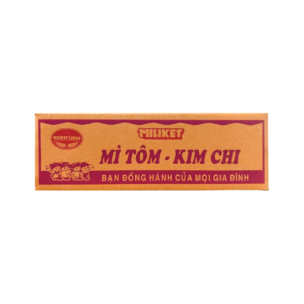 MILIKET Shrimp Kim Chi Cup Instant Noodles (12 x 60g)