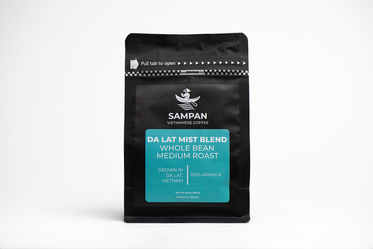 Sampan Da Lat Mist Whole Bean Coffee 250g / 8.8 oz