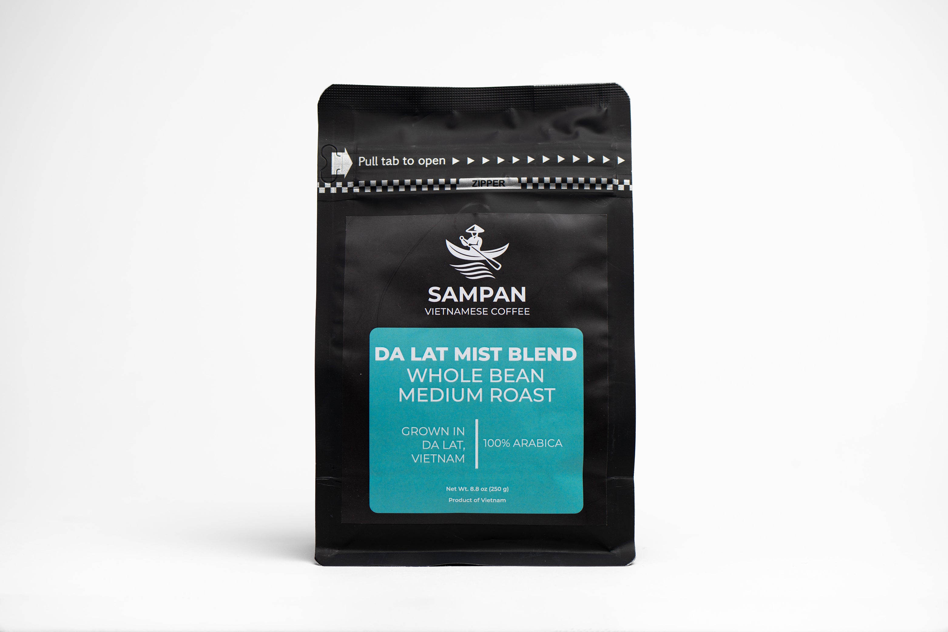 Sampan Da Lat Mist Wholebean Coffee 250g