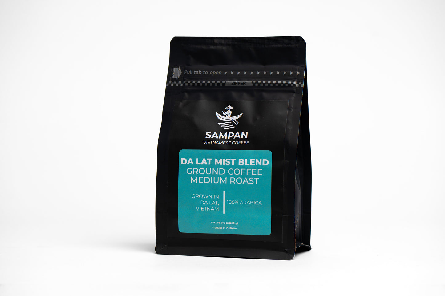 Sampan Da Lat Mist Ground Coffee 250g / 8.8 oz