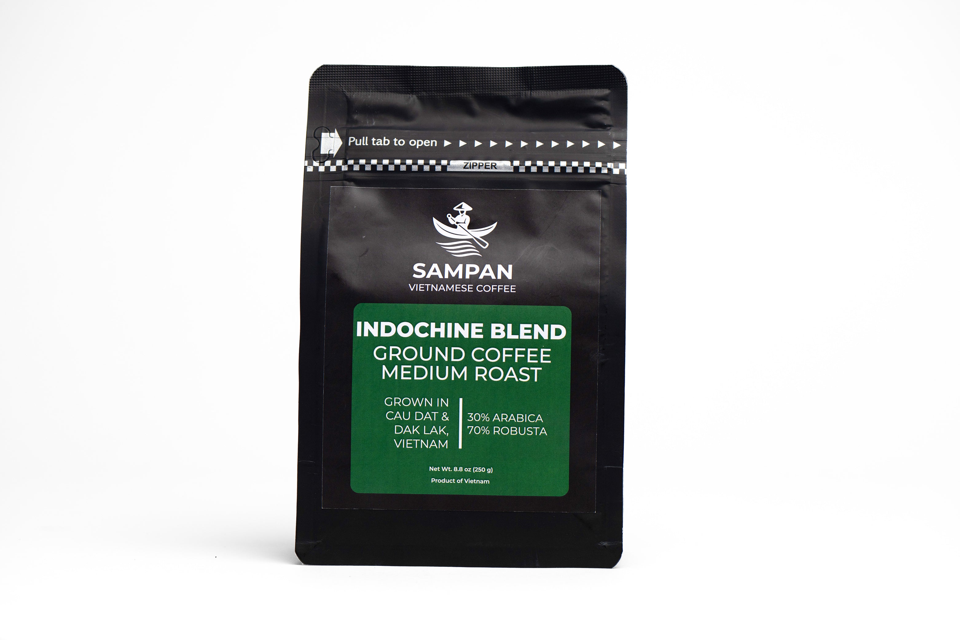 Sampan Indochine Blend Ground Coffee 250 g / 8.8 oz