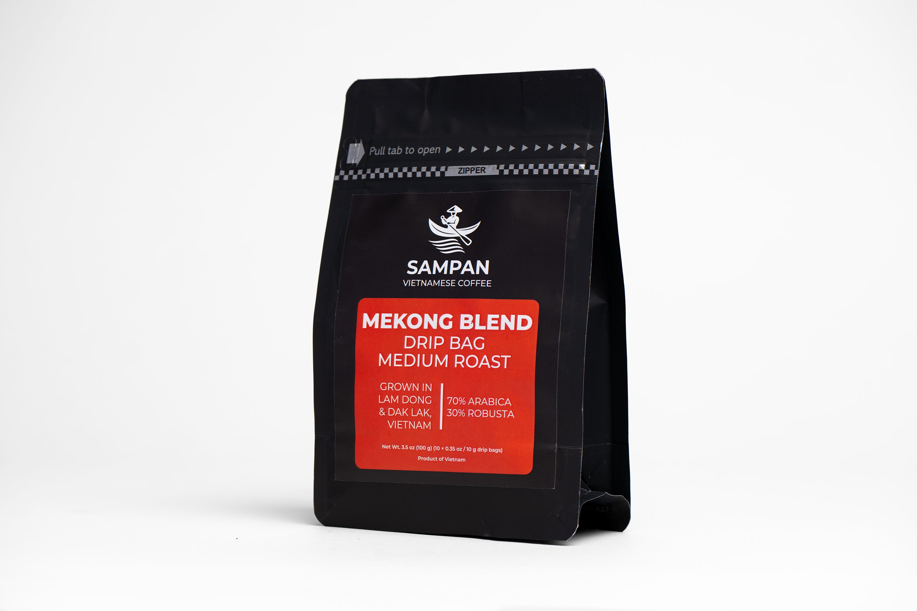 Sampan Mekong Blend Drip Bag Coffee 100g (10 pk x 10g)