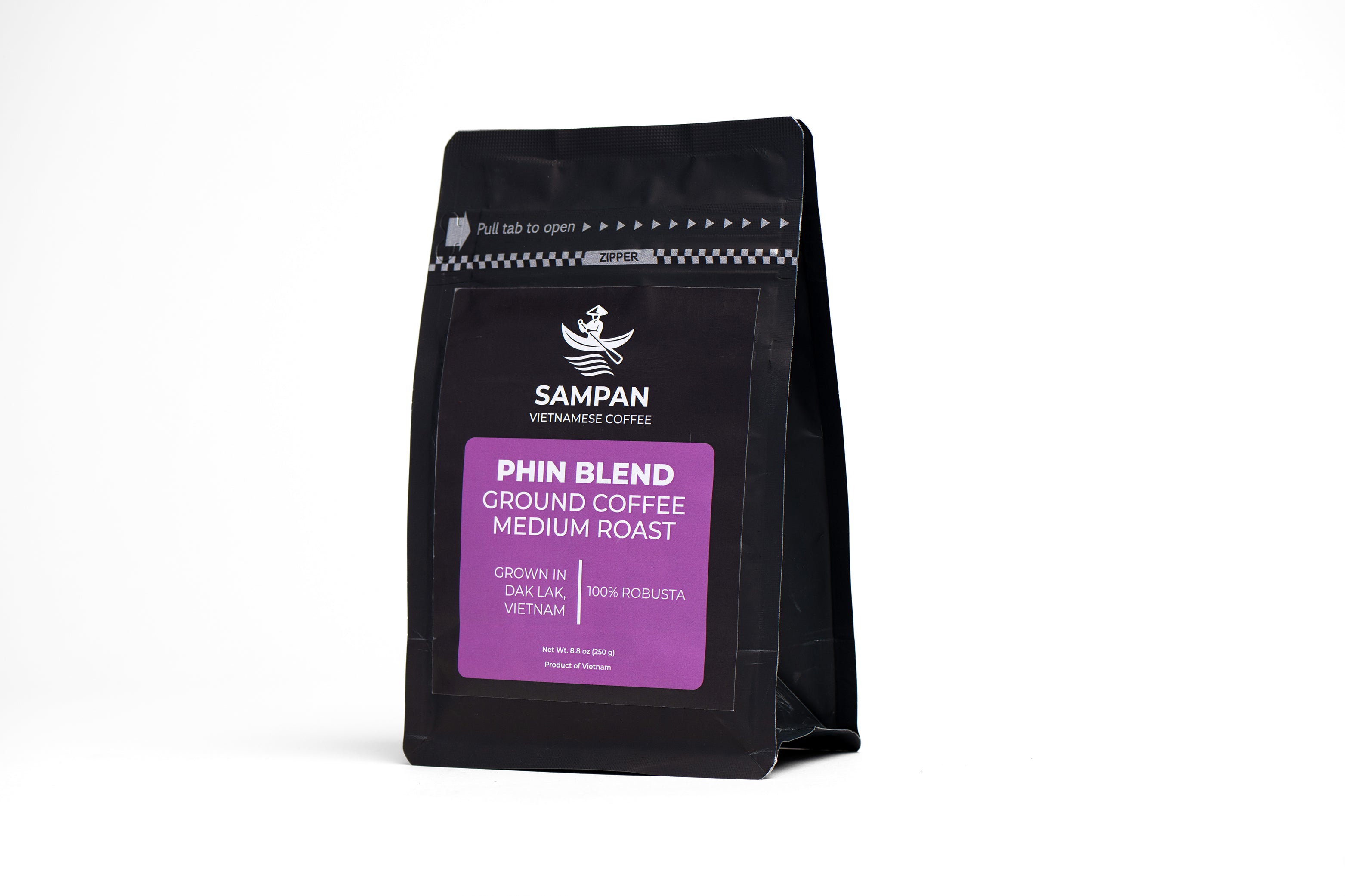 Sampan Phin Blend Ground Coffee 250 g / 8.8 oz